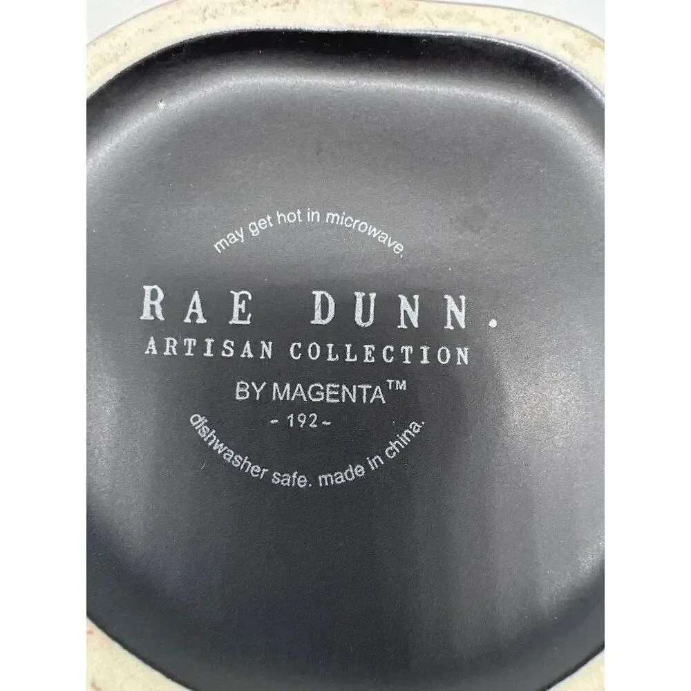 Rae Dunn Black Ceramic Mug Spooky